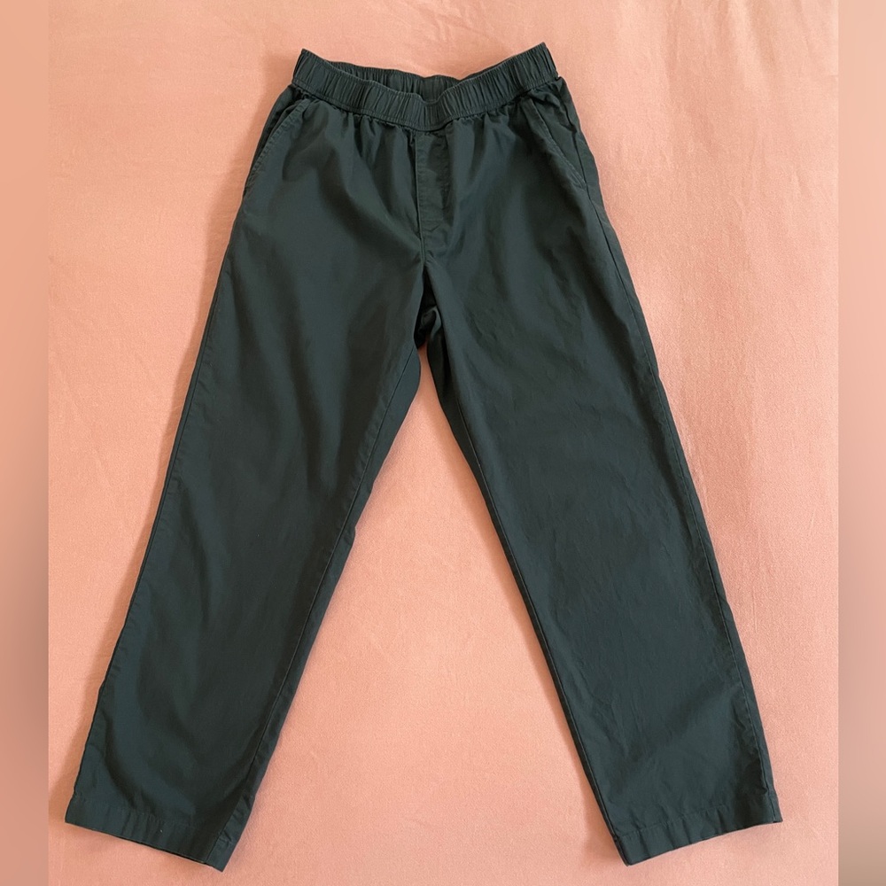 Uniqlo Womens Cotton Relaxed Ankle Pants